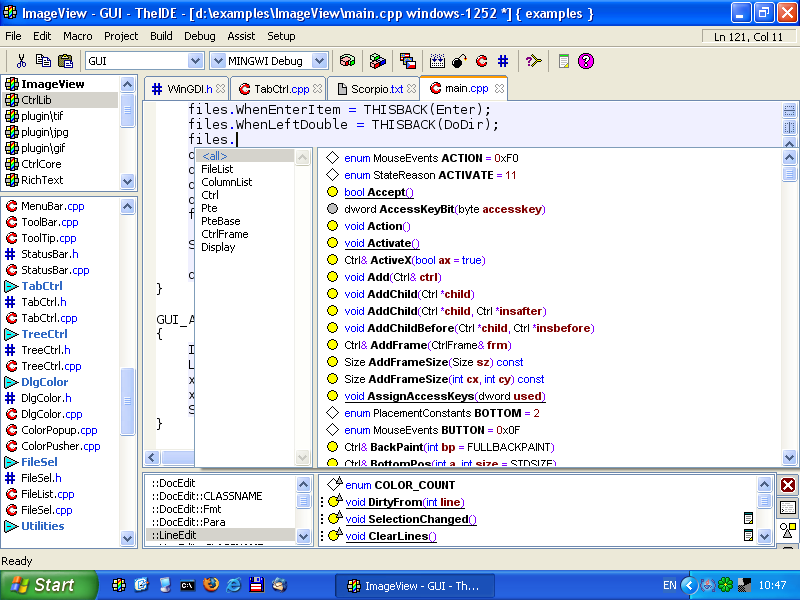 Ultimate++ is a C++ cross-platform rapid application development suite.